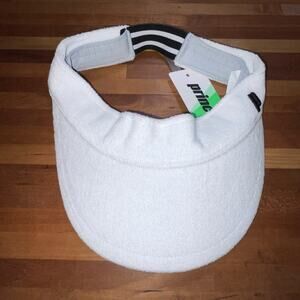 Prince Women's Terry Tennis Visor, White OSFM